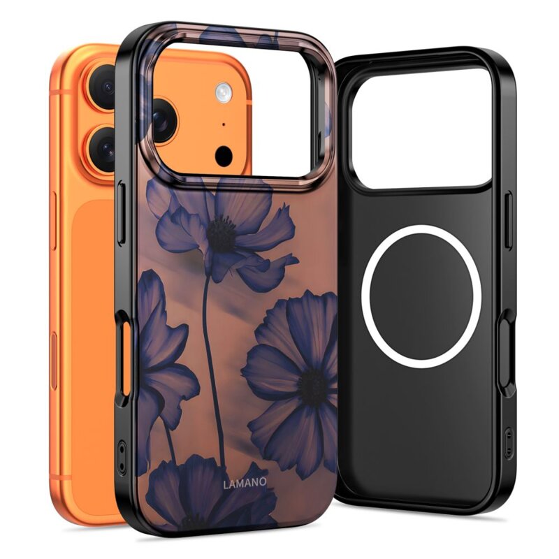 Etui TECH-PROTECT Lamano MagSafe do Apple iPhone 17 Pro Kwiaty