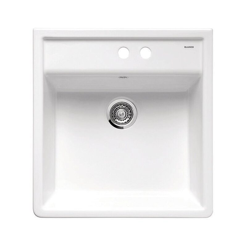 Zlewozmywak jednokomorowy BLANCO Panor 60 514501 Biały połysk 63x60