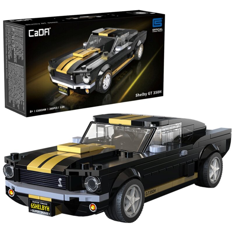 Klocki plastikowe CADA Shelby GT 350H C55034W