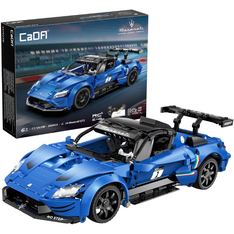 Klocki plastikowe CADA Maserati GT2 Zdalne sterowanie C57013W