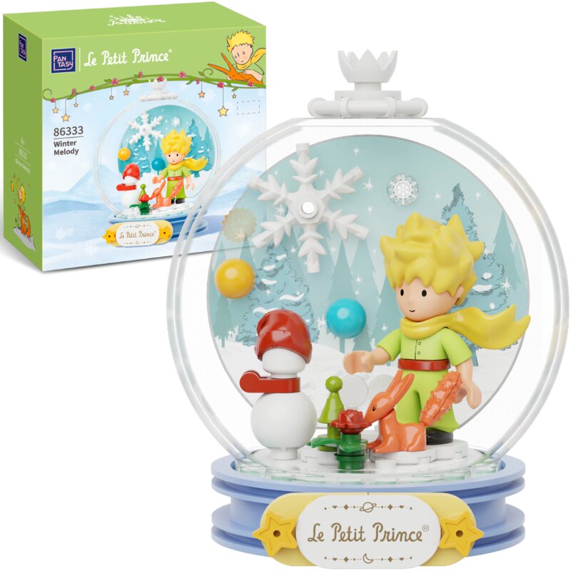 Klocki plastikowe PANTASY Mały Książę Zimowa melodia 86333
