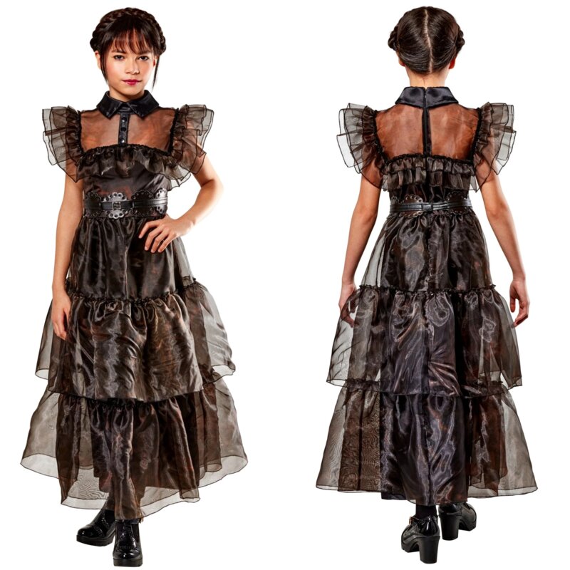 Strój karnawałowy RUBIES Wednesday Raven Dance 156-160 cm