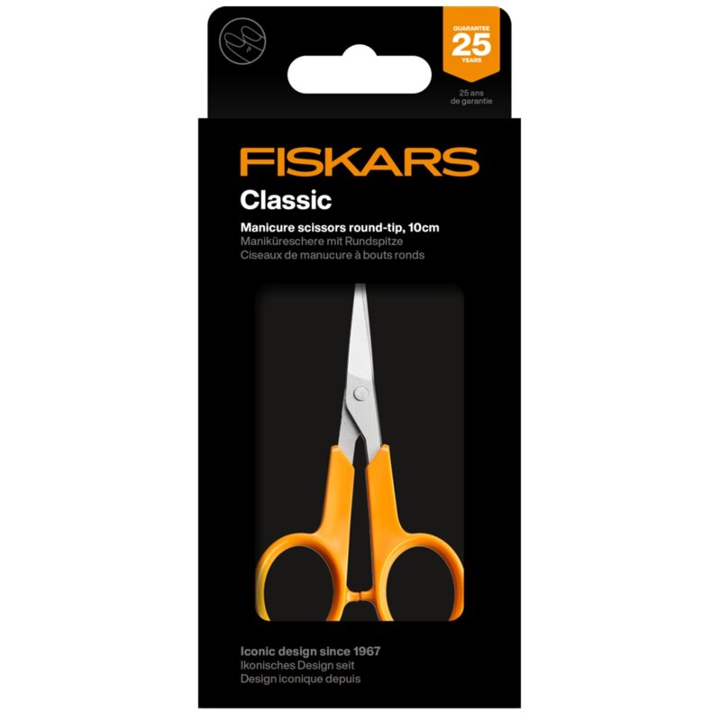 Nożyczki do paznokci FISKARS 1075060 Classic (10 cm)
