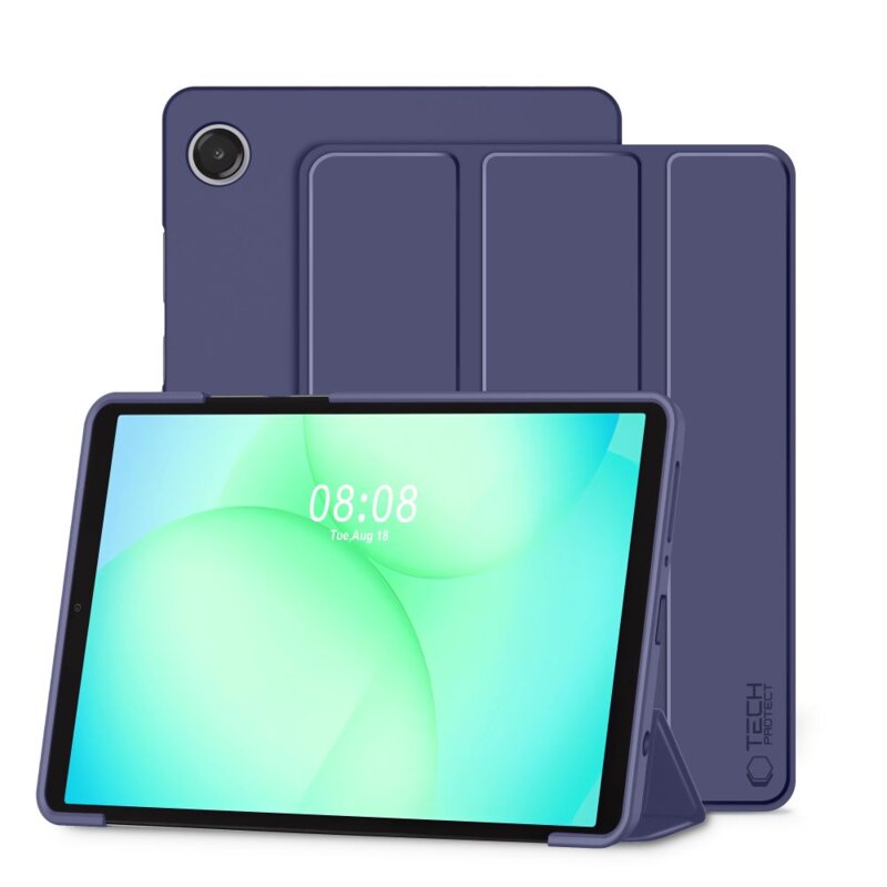 Etui do Samsung Galaxy Tab A9/A11 8.7 TECH-PROTECT SmartCase Granatowy