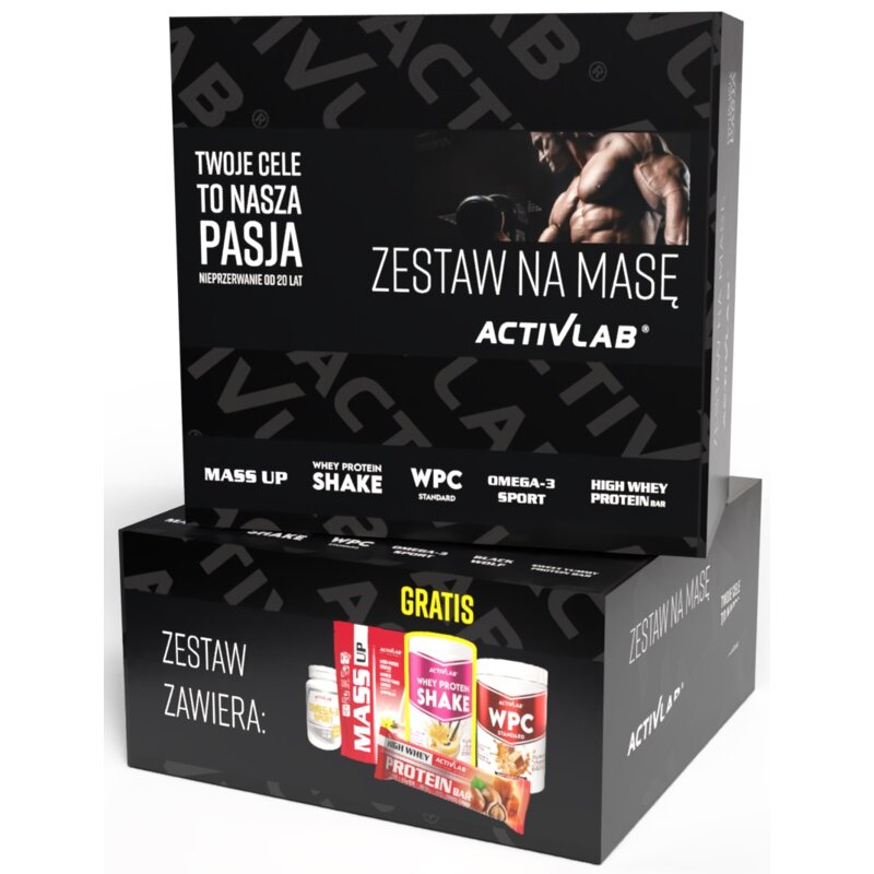 Zestaw suplementów ACTIVLAB Na masę