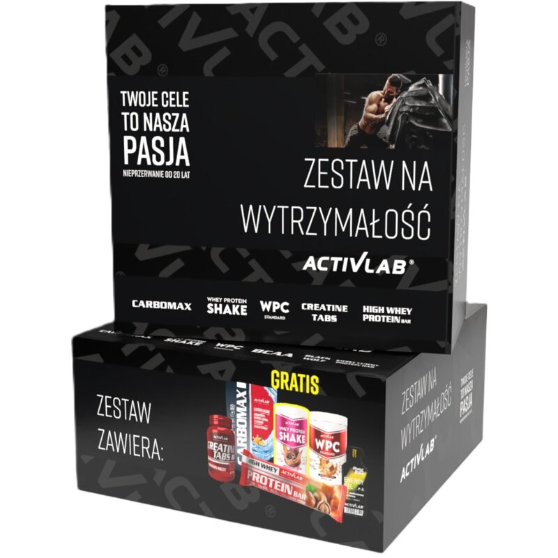 Zestaw suplementów ACTIVLAB Na wytrzymałość