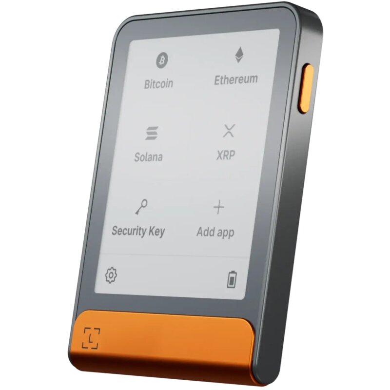 Portfel kryptowalut LEDGER Flex Pomarańczowy