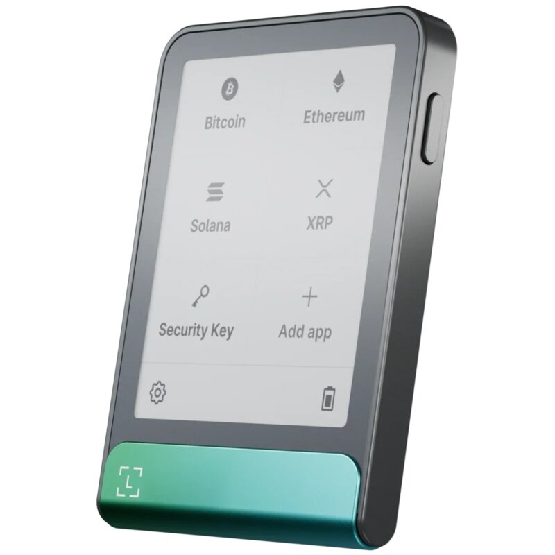 Portfel kryptowalut LEDGER Flex Zielony