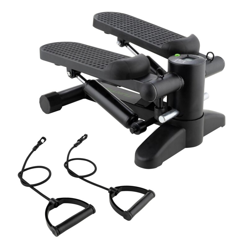 Stepper SPORTPOLAND Display z linkami Czarny