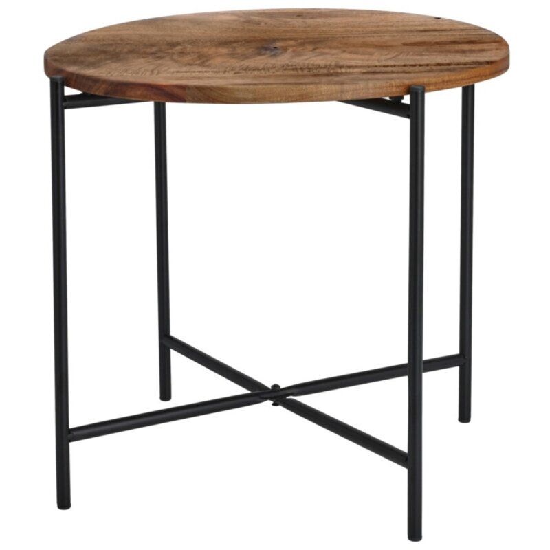 Stolik kawowy TRENDS4YOU 45 x 38 cm Drewno akacjowe