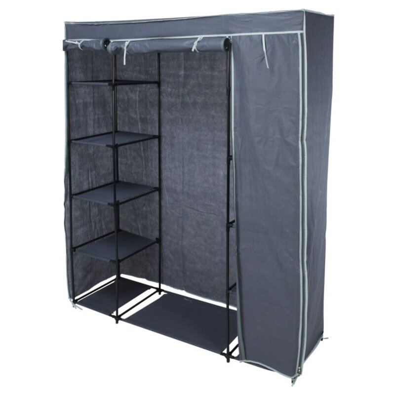 Szafa tekstylna STORAGE SOLUTIONS 94032080 Ciemnoszary