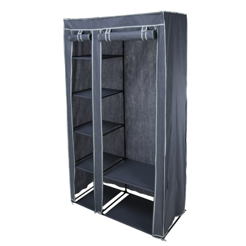 Szafa tekstylna STORAGE SOLUTIONS C80652660 Ciemnoszary