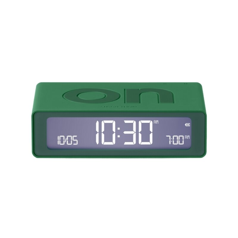 Budzik LEXON Flip Mini Zielony