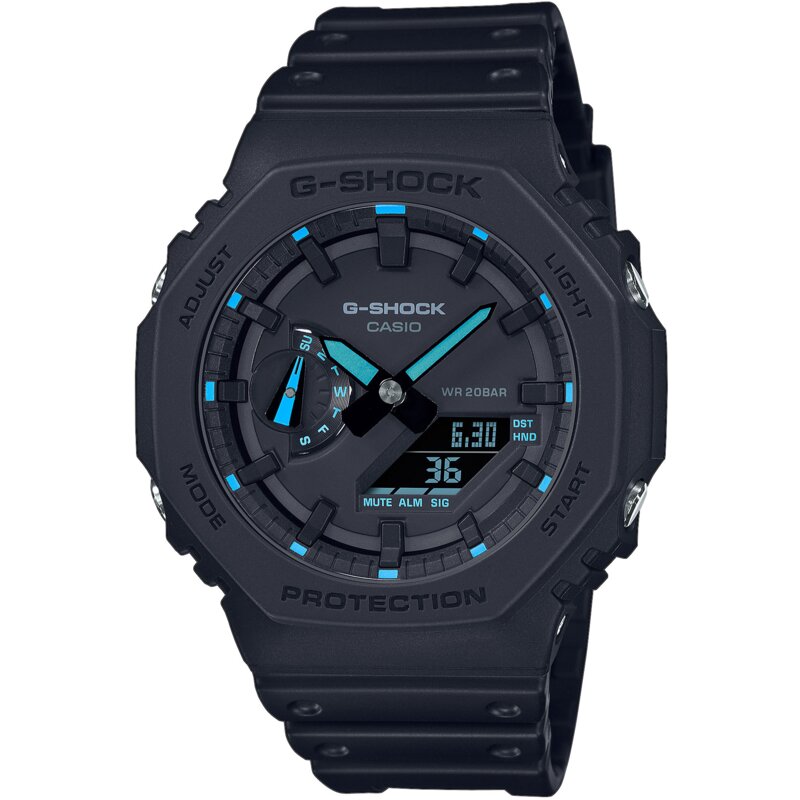 Zegarek CASIO G-Shock Octagon GA-2100-1A2ER Czarny