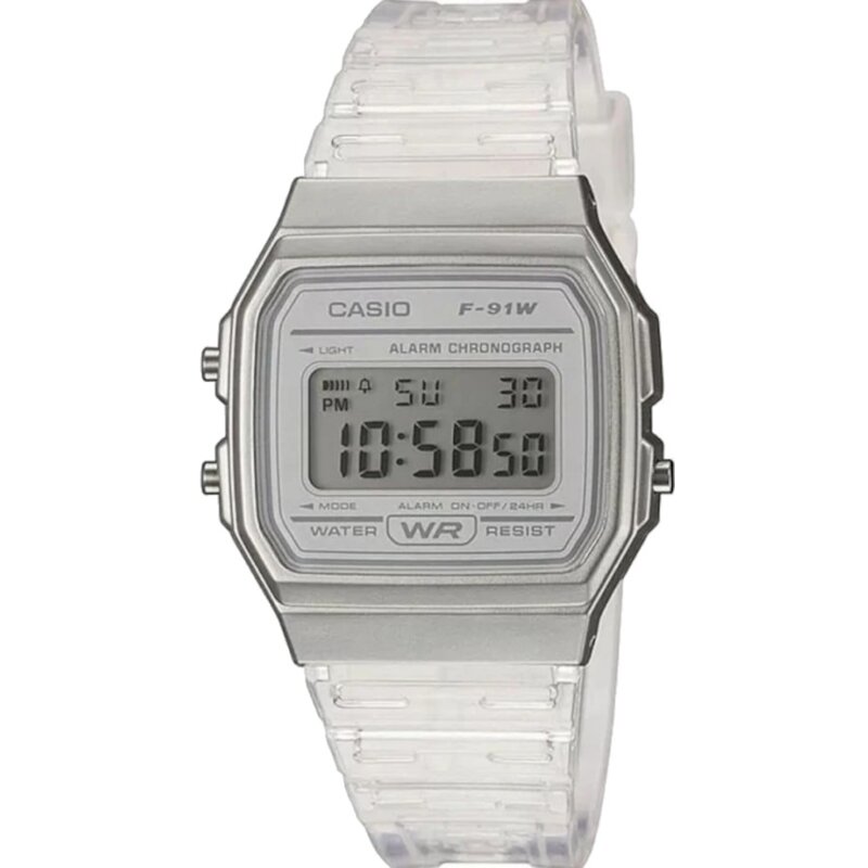 Zegarek CASIO Sport F-91WS-7EF Biały