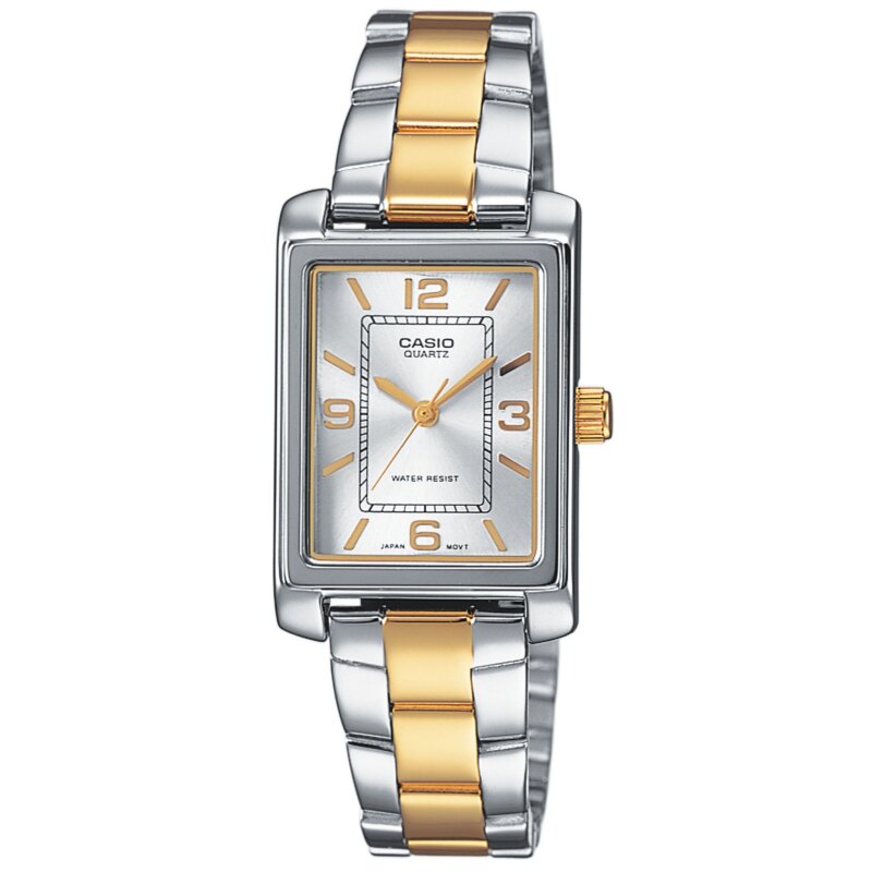 Zegarek CASIO LTP-1234PSG-7AEG Srebrno-zloty