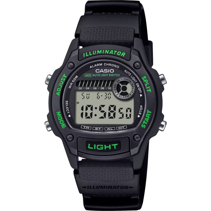 Zegarek CASIO Sport W-220H-1A3VEF Czarny