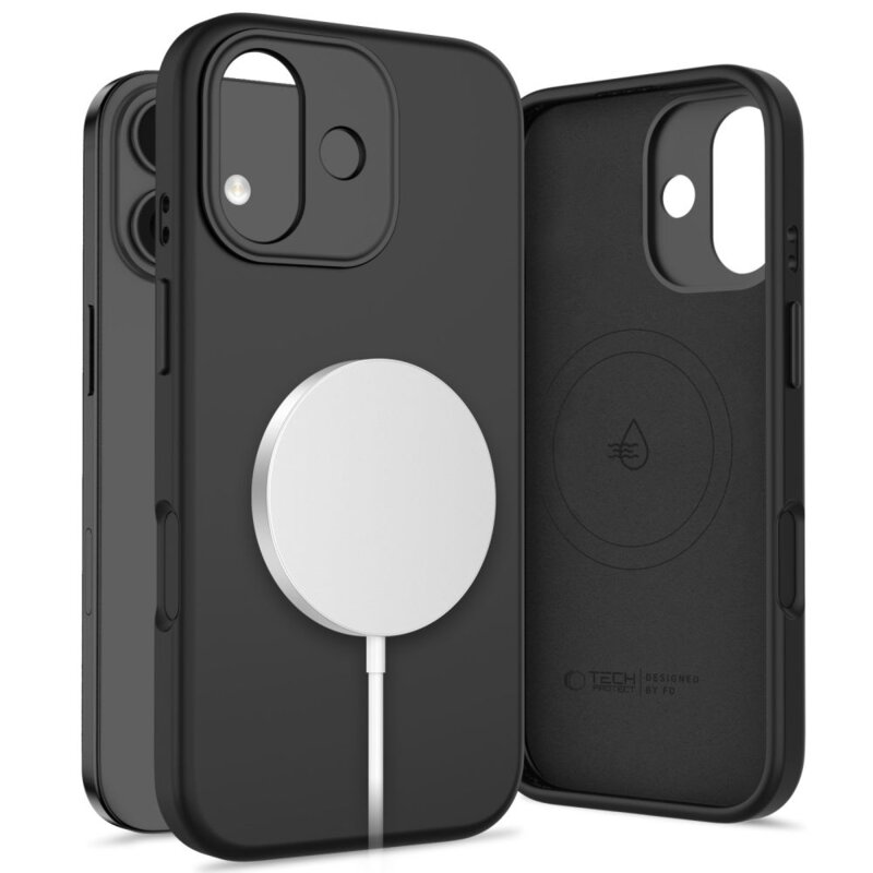 Etui TECH-PROTECT Uniq MagSafe do Apple iPhone 17 Czarny