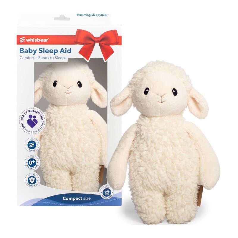 Maskotka WHISBEAR Szumiąca Owieczka Śpioszek 45678