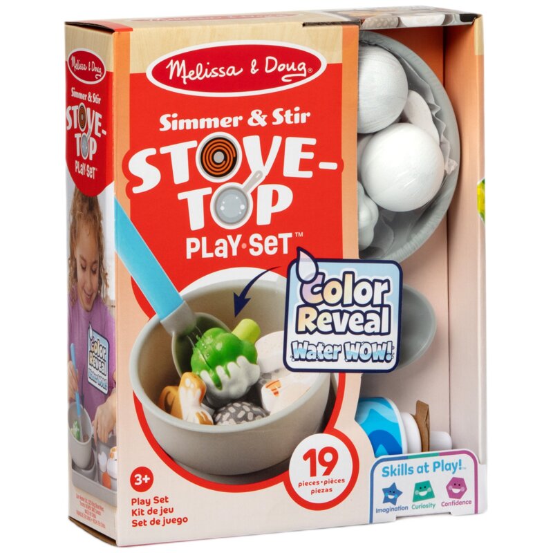 Zabawka zestaw kucharski MELISSA&DOUG Simmer & Stir Stove-Top 6074892