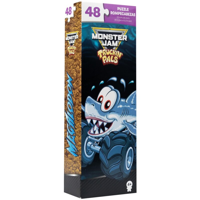Puzzle SPIN MASTER Monster Jam Truckin Pals (48 elementów)