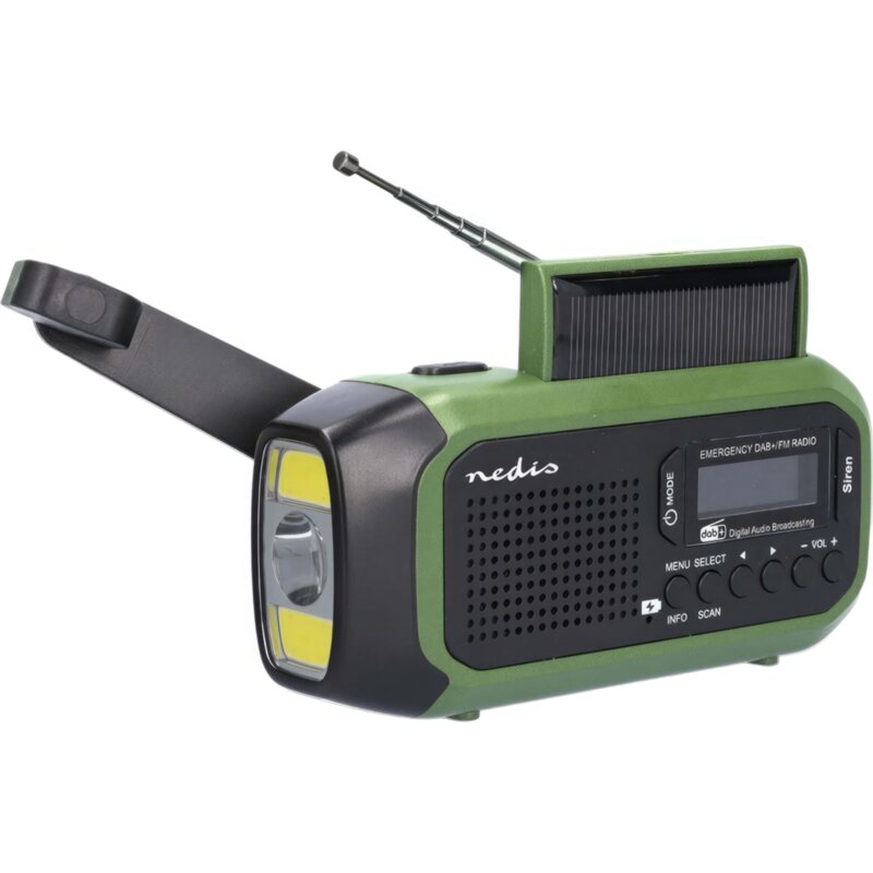 Nedis RDDBCR2000GN Radio DAB+ Zielony