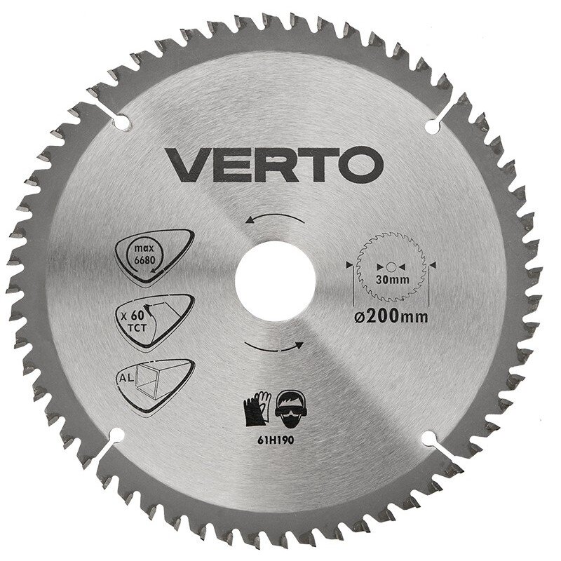 Tarcza do cięcia VERTO 61H190 200 mm