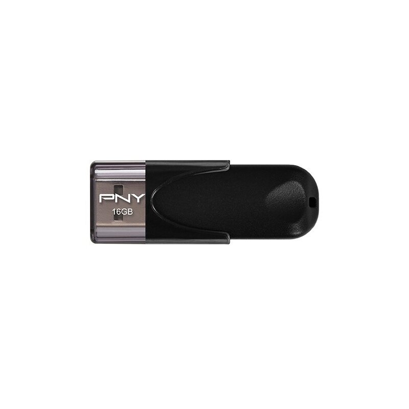 Pendrive PNY Attaché 4 16GB, USB 2.0, Odczyt 25 Mb/s, Zapis 8 Mb/s Czarny