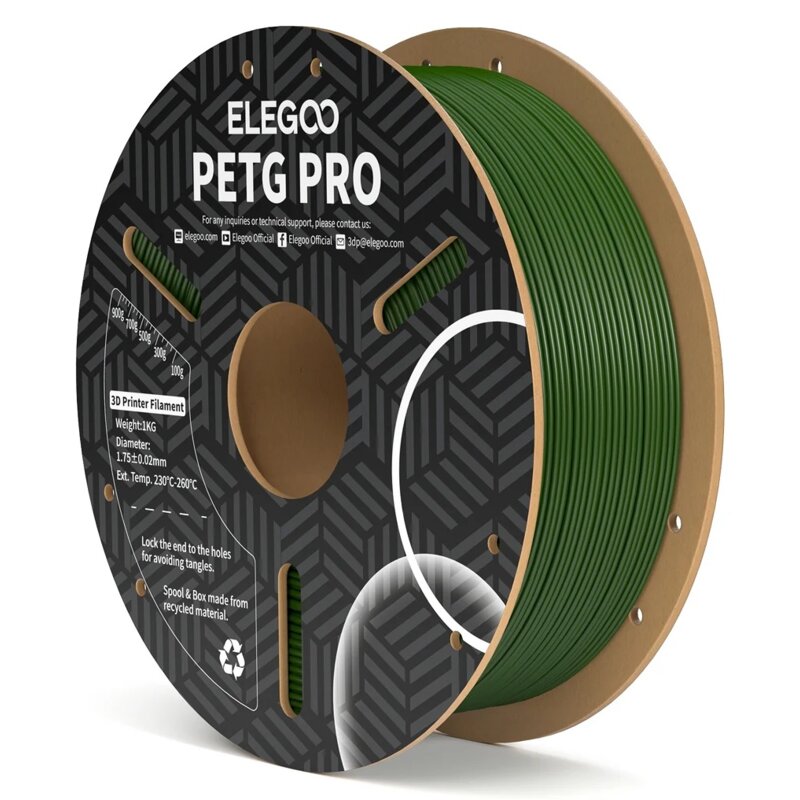 Elegoo PETG Pro 1,75mm Oliwkowy