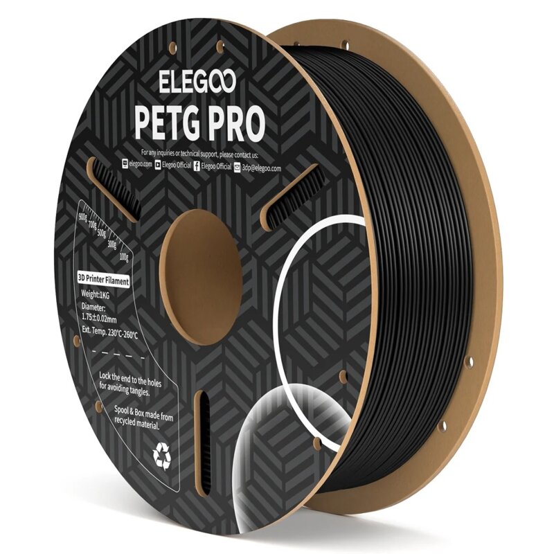 Elegoo PETG Pro 1,75mm Czarny