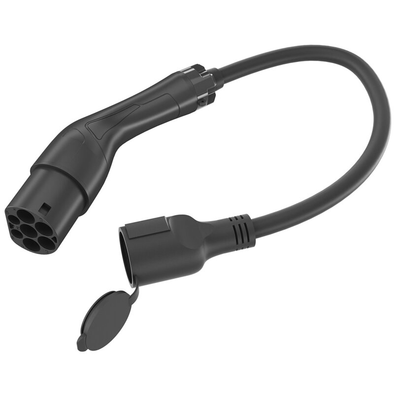 Adapter do ładowarki samochodu elektrycznego ENERGENIE EV-T2MACF-3.7KW-0.5M