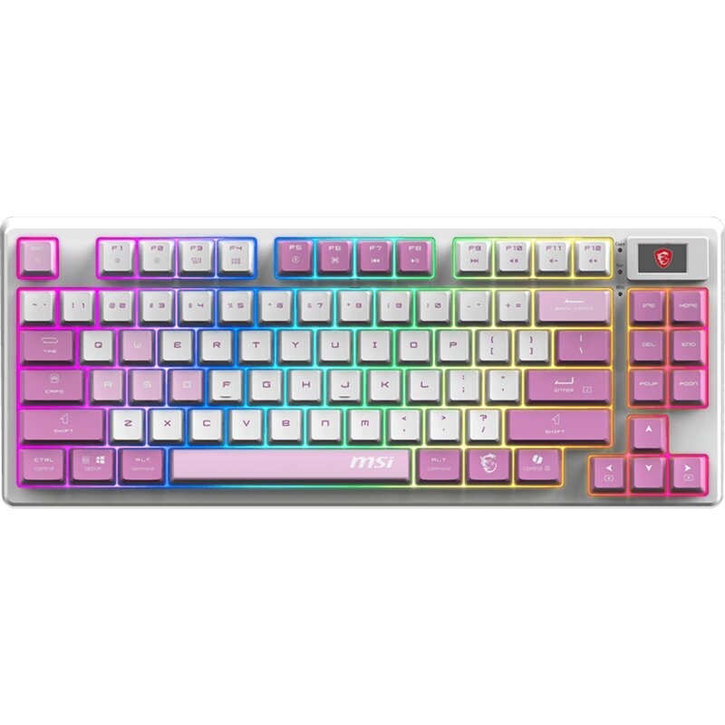 Klawiatura MSI Forge GK600 Fioletowy