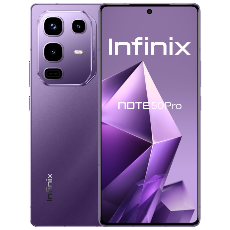 Smartfon INFINIX Note 50 Pro 8/256GB 6.78" 144Hz Fioletowy