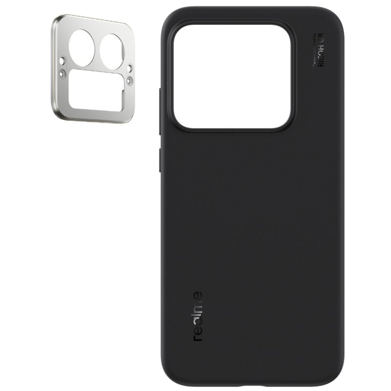 Etui REALME Detachable Camera Decoration Protective Set do GT 8 Pro Czarny + biała obudowa aparatu