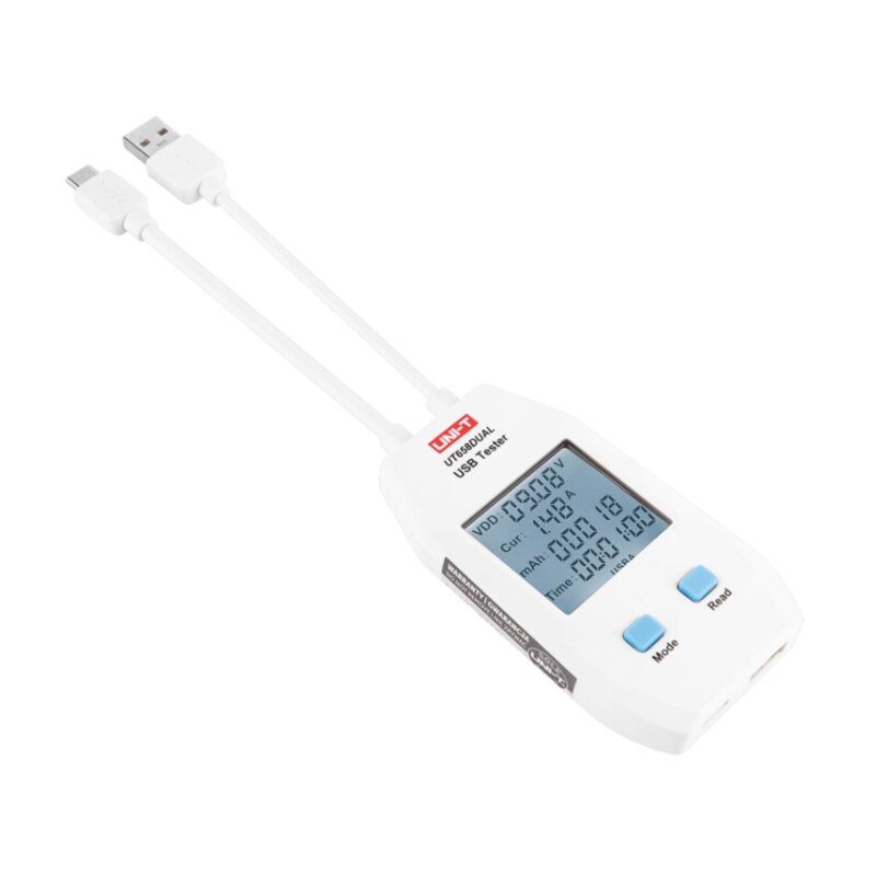 Tester gniazd USB UNI-T UT658DUAL