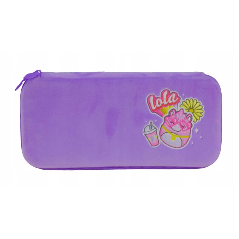 Etui LAZERBUILT CSW2SQM-LOLA do Nintendo Switch/Switch 2/Oled/Lite Fioletowy