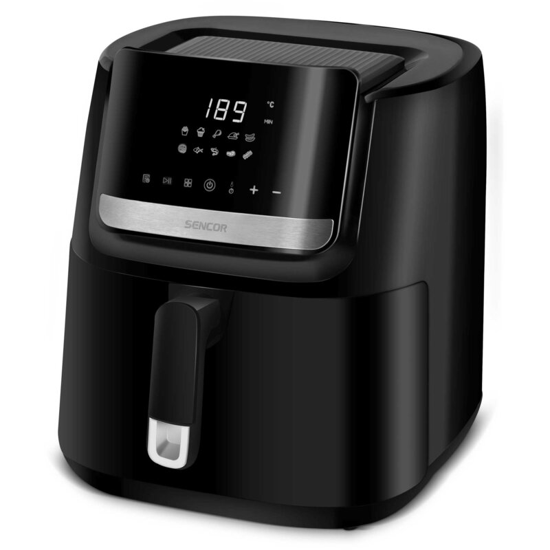 Air Fryer Frytkownica beztłuszczowa SENCOR SFR 6550BK-EUE3 Czarny 6.5l z termoobiegiem