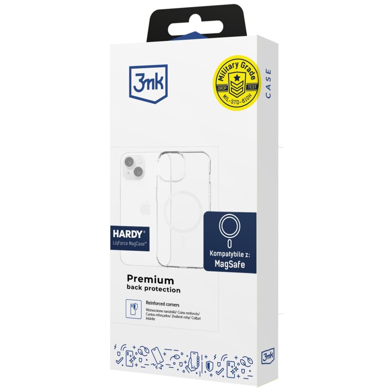 Etui 3MK HARDY LiqForce MagCase do Xiaomi 17 Przezroczysty