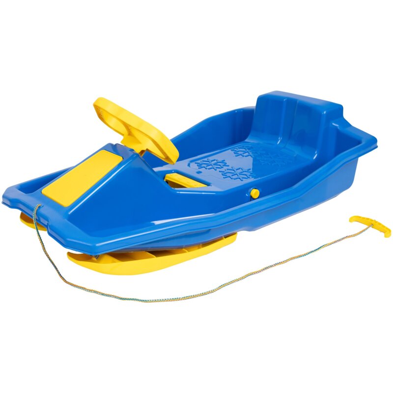 Sanki plastikowe VICTORIA SPORT Mikołaj Niebieski