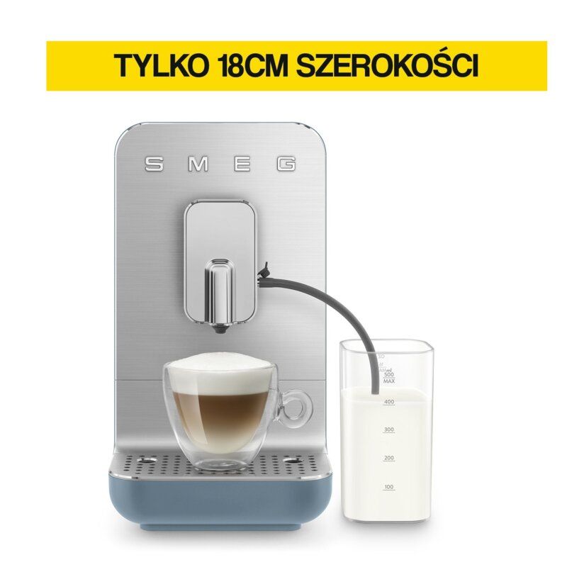 Smeg BCC13SBMEU Szerokość 18cm