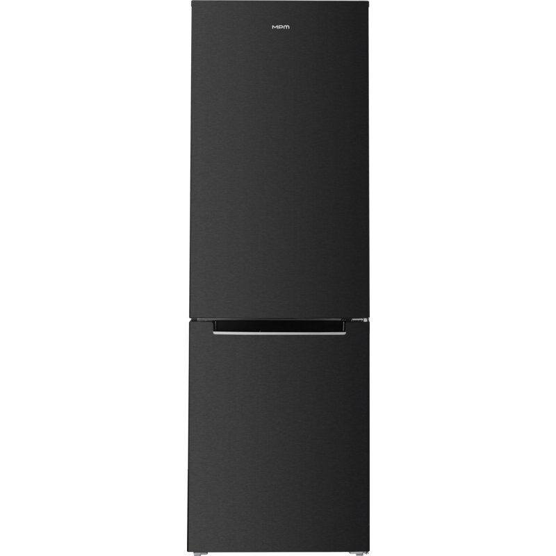 Lodówka MPM-324-KB-48 D 186cm Czarny inox