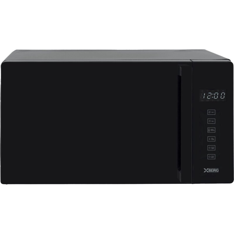 Kuchenka mikrofalowa XBERG BRGMJ50LT3 800W średnica 24.5 cm pojemność 20l Grill Czarny