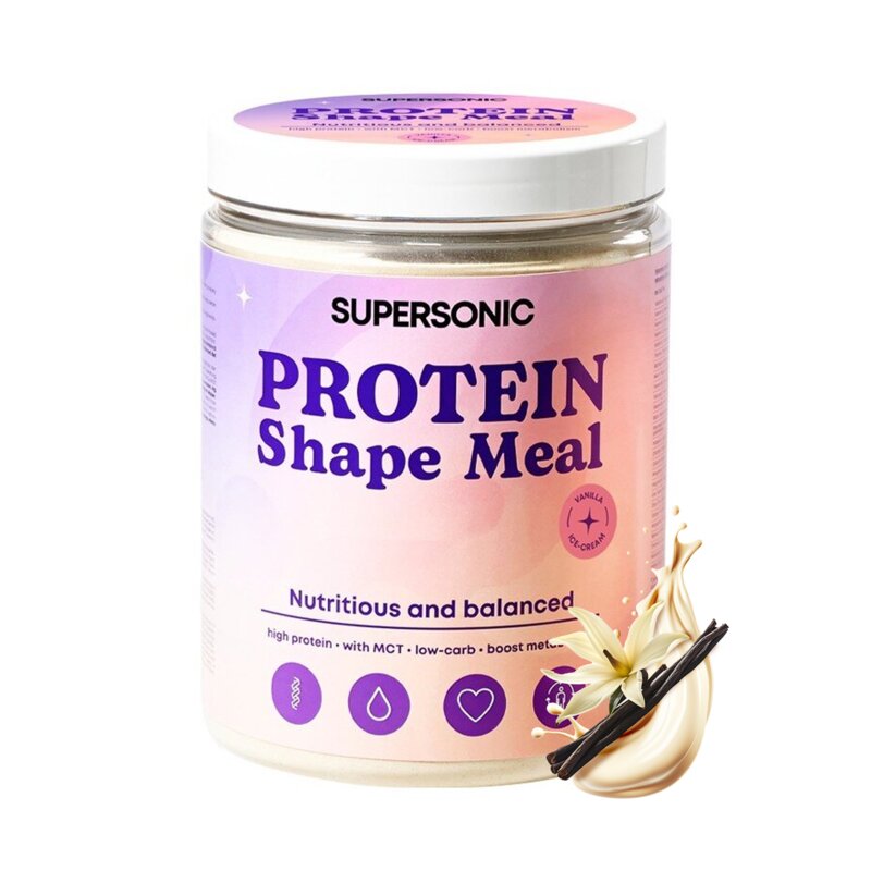 Koktajl SUPERSONIC Protein Shape Meal Lody waniliowo-śmietankowe (600 g)