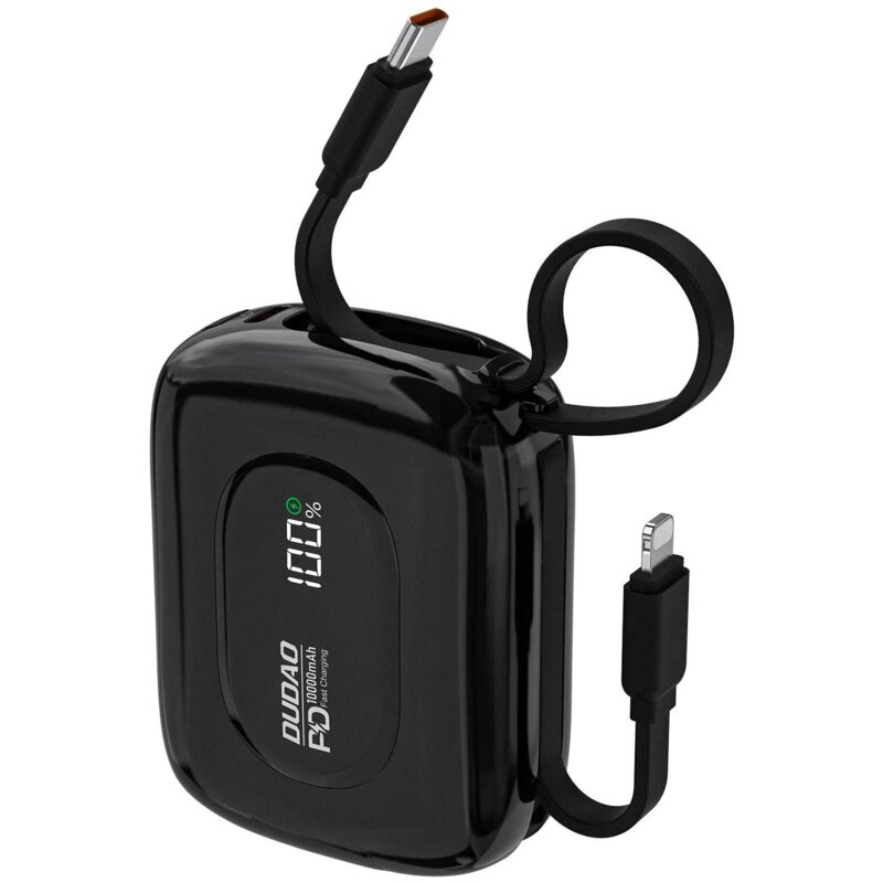 Powerbank DUDAO K32 10000 mAh PD 22.5W Czarny