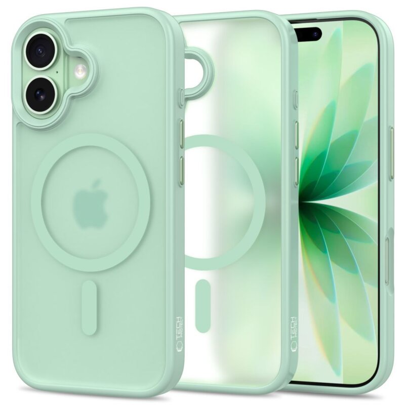 Etui TECH-PROTECT Magmat MagSafe do Apple iPhone 17 Szałwiowy