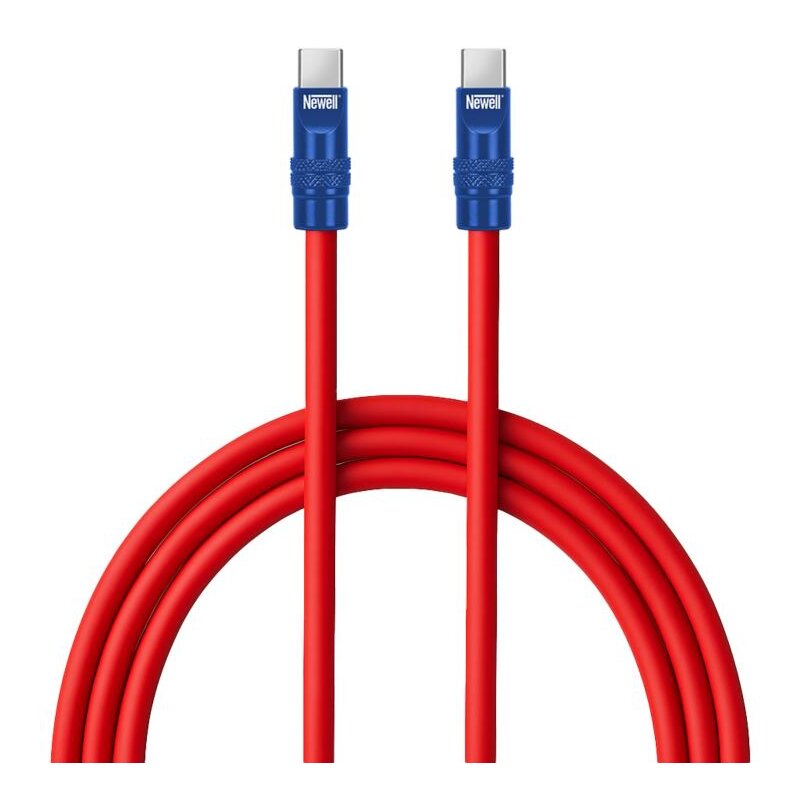 Kabel USB-C - USB-C NEWELL 100W 2 m Czerwono-granatowy