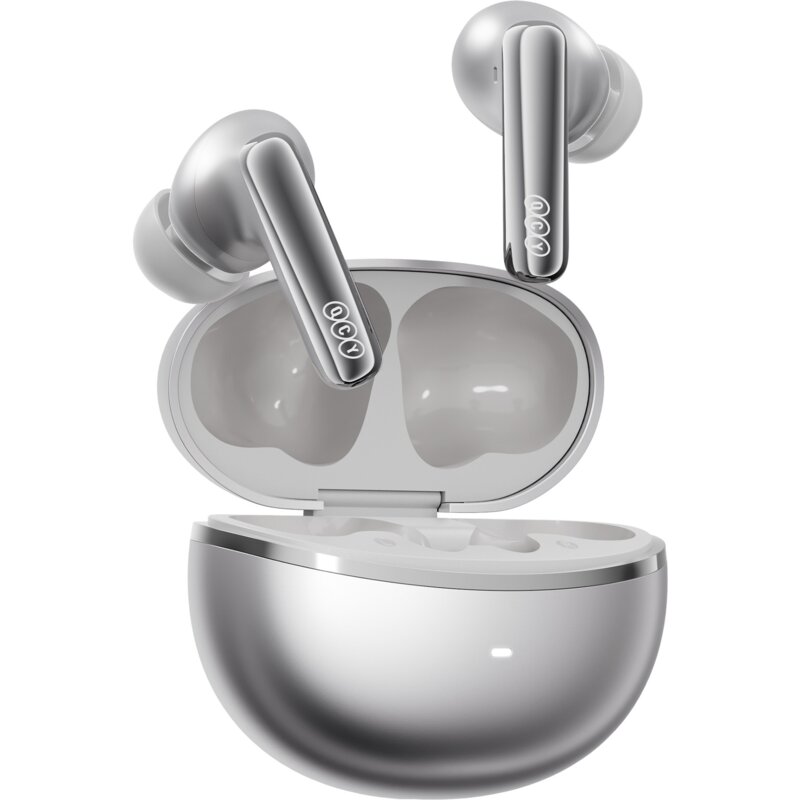 QCY MeloBuds N70 Dokanałowe Bluetooth 6.0 Tytanowy