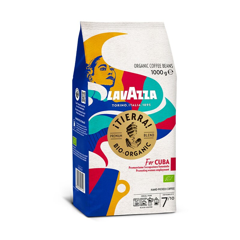 Kawa ziarnista LAVAZZA Tierra For Cuba 1 kg