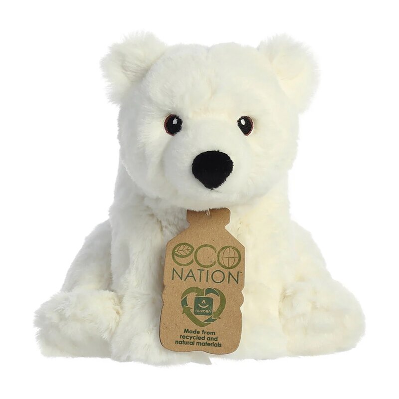 Maskotka AURORA Eco Nation Miś Polarny