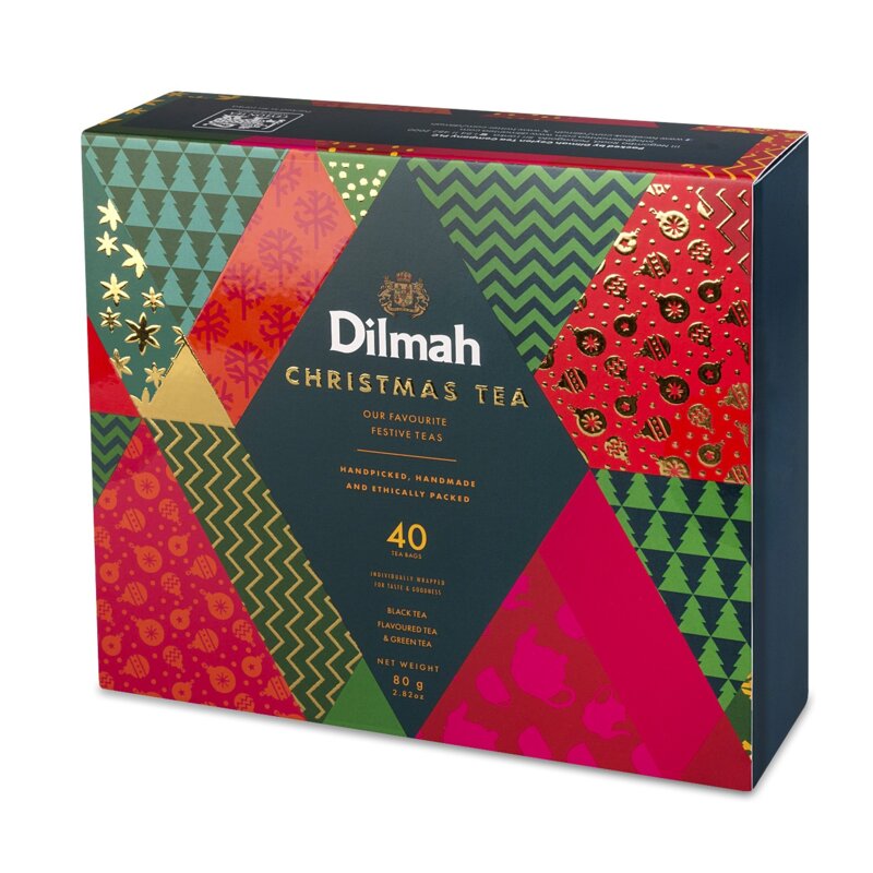 Herbata DILMAH Happy Christmas Gift Pack (40 sztuk)